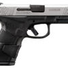 Mossberg 89020 MC2c Compact Pistol, 9mm Luger, 3.9", Black Polymer Grips, Stainless Finish, 15 Rds