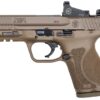 Smith & Wesson M&P9 M2.0 Compact 9mm FDE Pistol with Crimson Trace Red Dot Reflex Sight