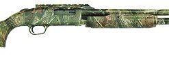 Mossberg 500BS Pump Shotgun 54254, 20 Gauge, 24 in, 3 in Chmbr, Fully Rifled Adj. Syn Stock, Realtree All Purp Finish