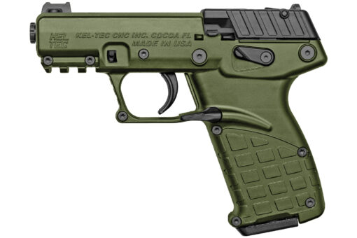 Kel-Tec P17 22LR 16-Round Semi-Automatic Pistol with Green Finish