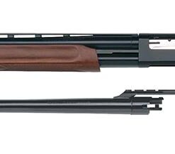 Mossberg 500L Left Hand Combo Shotgun 59814, 12 Gauge, 28"/24", Wood Stock, Black Finish