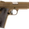 Howa Citadel M-1911 Officer Pistol C9MMCS148H00, 9mm, 3.5", Hogue Grips, Burnt Bronze Cerakote Finish, 8 Rds