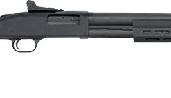 Mossberg 590 Tactical Shotgun 50674, 12 Gauge, 20 in, 3 in Chmbr, Black Synthetic Stock, Matte Blue Finish, 8 Rds